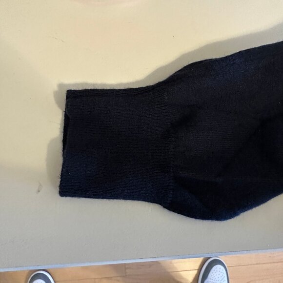 JCREW Cashmere V Neck Sweater - Navy Blue - Picture 6 of 12